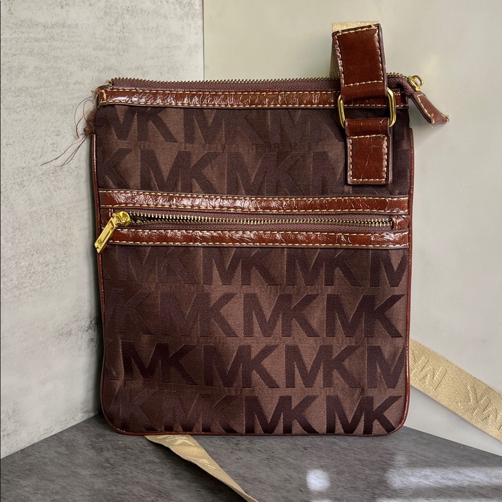 MK Boutique Chocolate Crossbody Bag